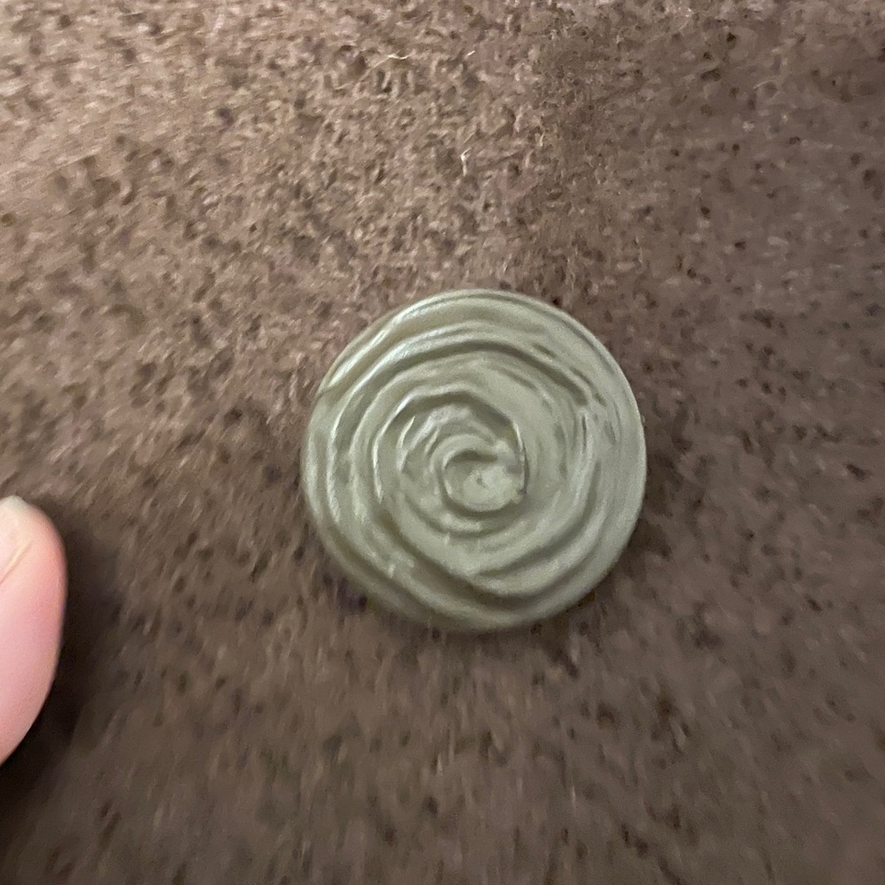 VTG Wool Coat w/ Fur Collar - Picture 7 of 7